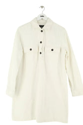 Robe APC Blanc en Coton, taille XL - Seconde Main