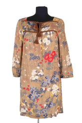 Robe APC Marron en Coton, taille M - Seconde Main
