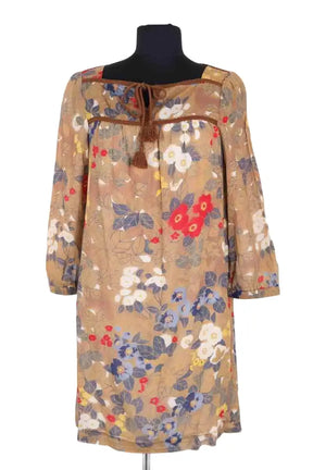 Robe APC Marron en Coton, taille M - Seconde Main