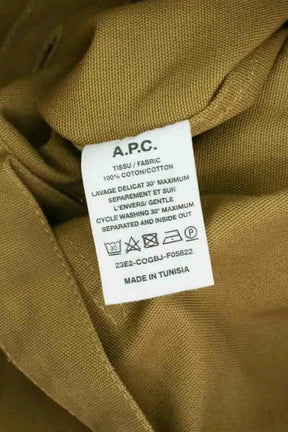 Robe APC Marron en Coton