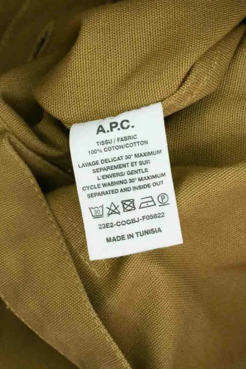 Robe APC Marron en Coton