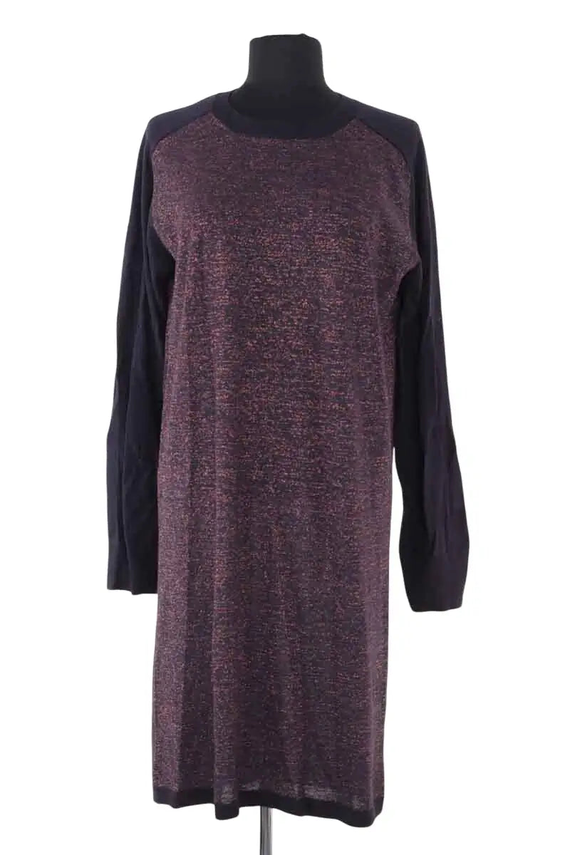 Robe APC Marron en Viscose, taille M - Seconde Main