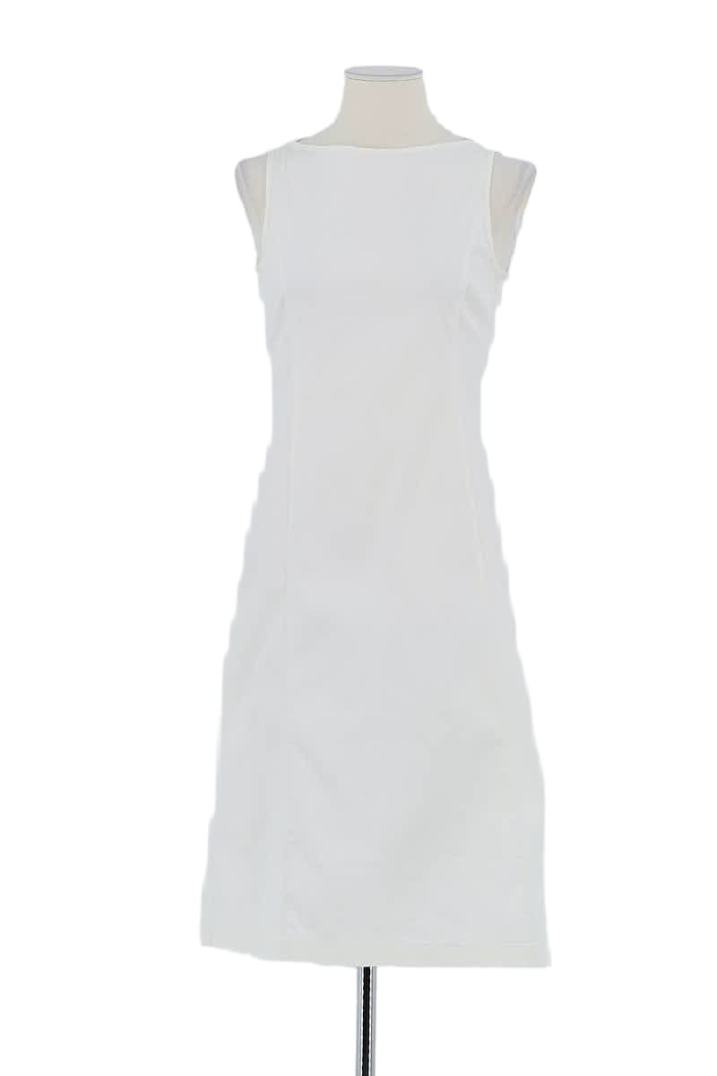 Robe Armani Blanc en Coton, taille M - Seconde Main
