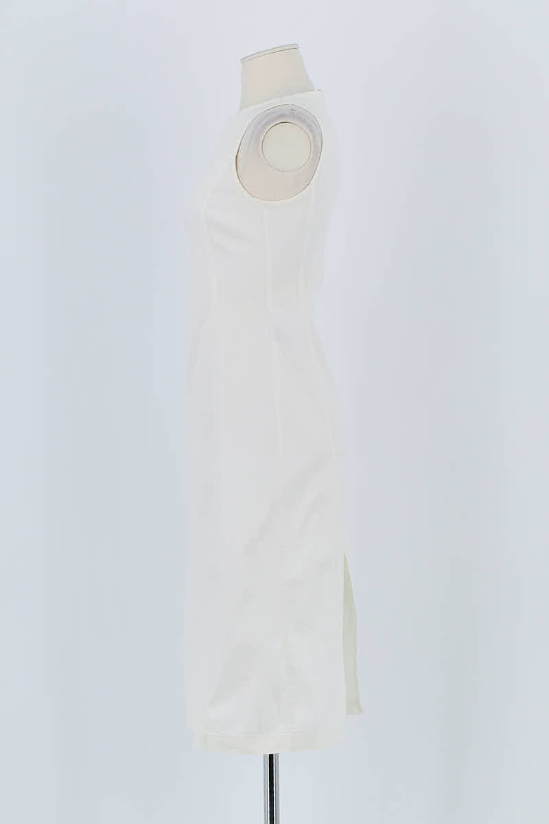 Robe Armani Blanc en Coton