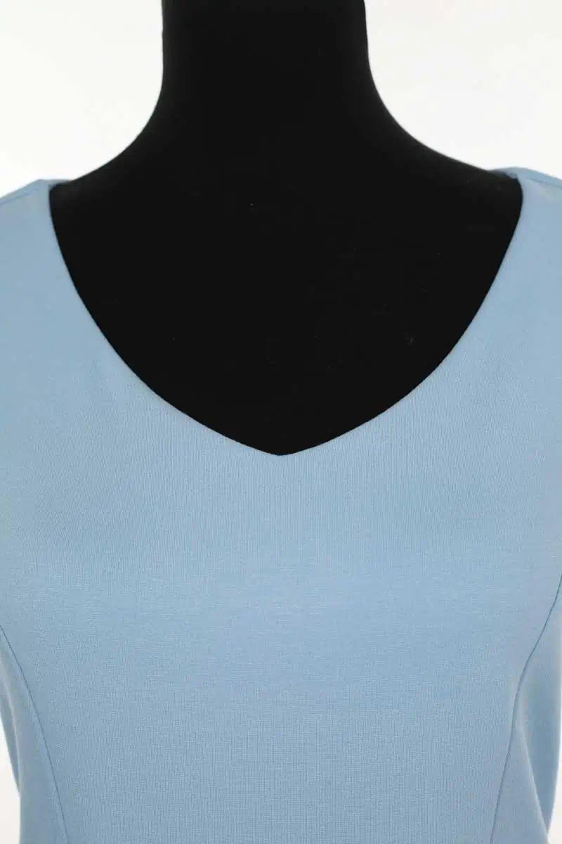 Robe Armani Exchange Bleu en Coton