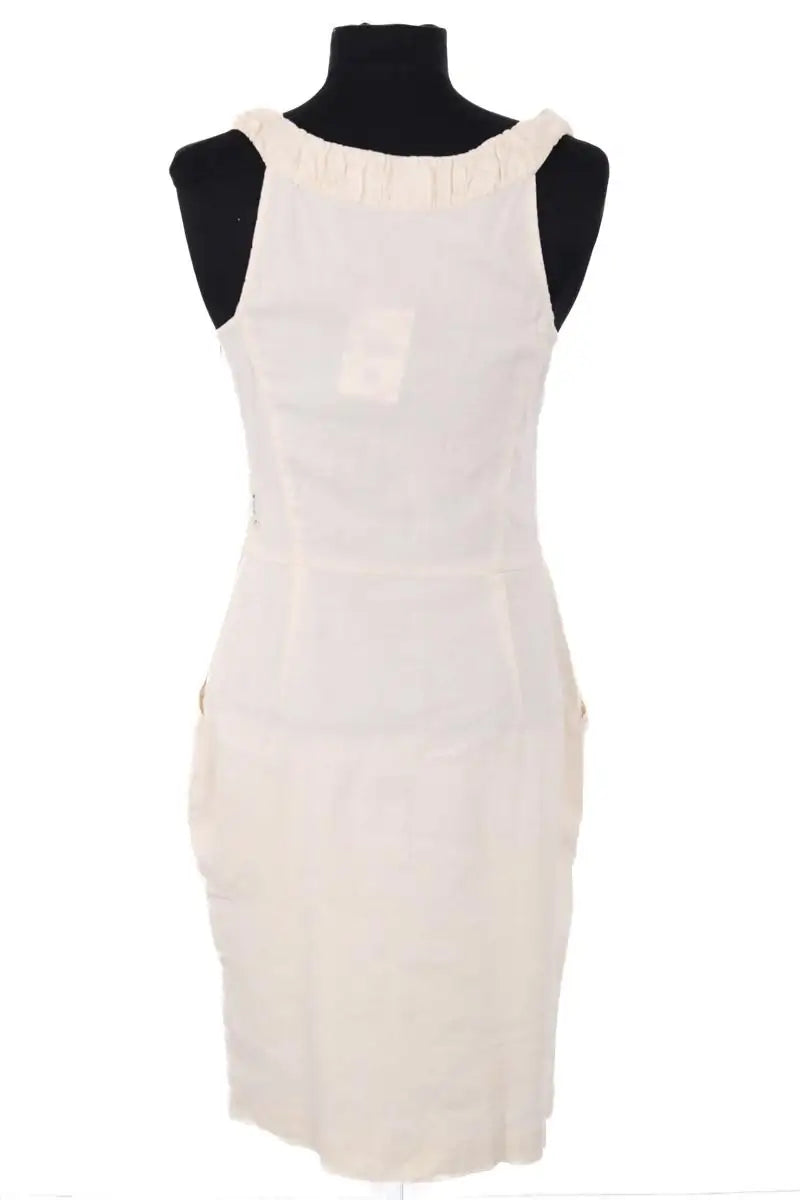 Robe Armani Jeans Ecru en Lin