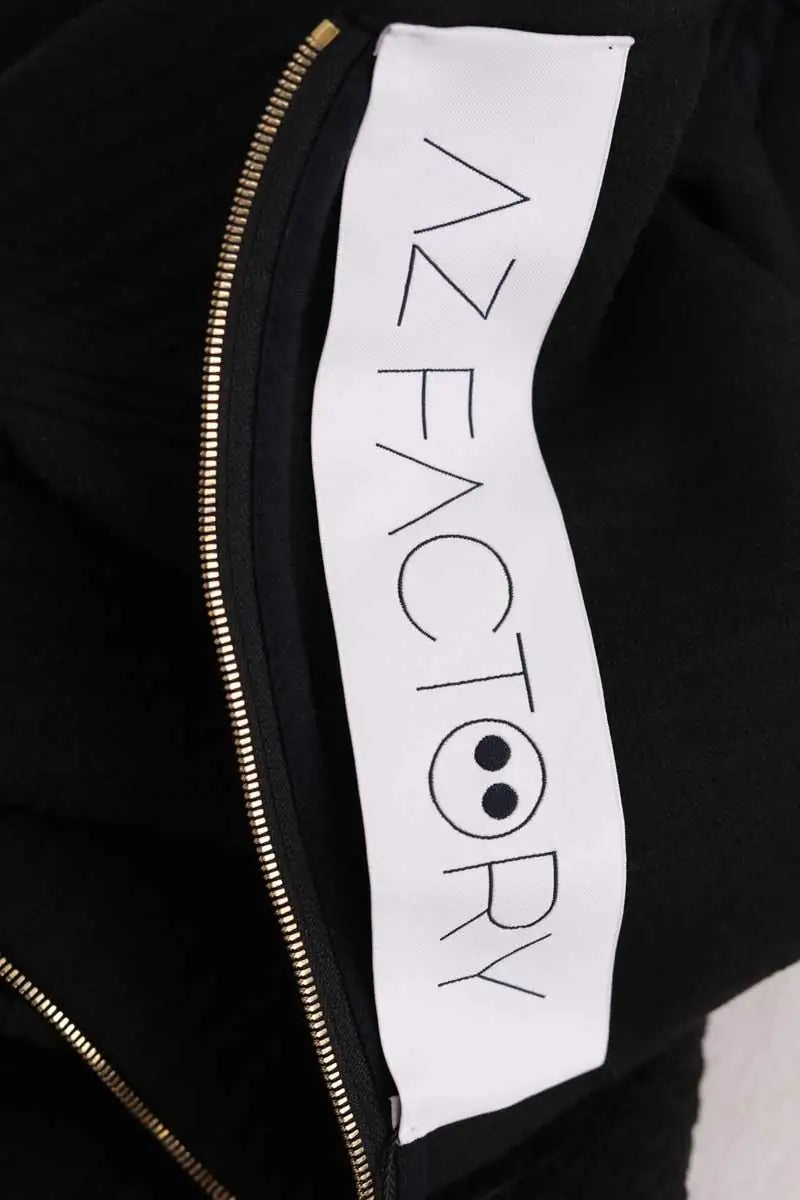 Robe AZ Factory Noir en Coton