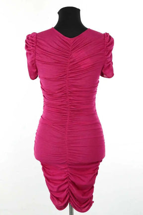 Robe Azzaro Rose en Synthétique