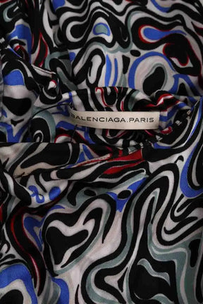 Robe Balenciaga Blanc en Synthétique