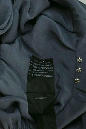 Robe Balenciaga Bleu en Soie