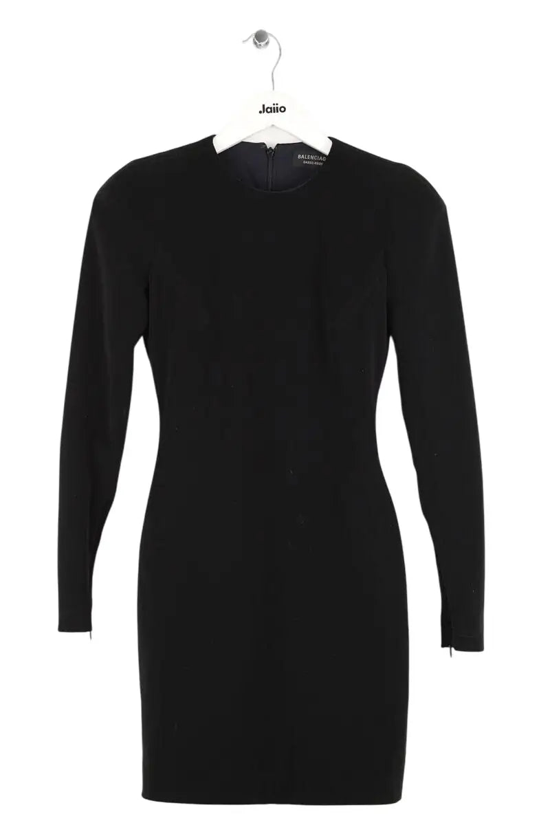 Robe Balenciaga Noir en Polyamide, taille XS - Seconde Main