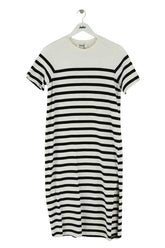 Robe Balzac Blanc en Coton, taille M - Seconde Main