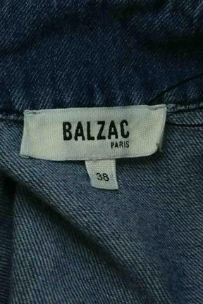 Robe Balzac Bleu en Coton