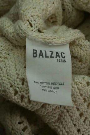 Robe Balzac Ecru en Coton