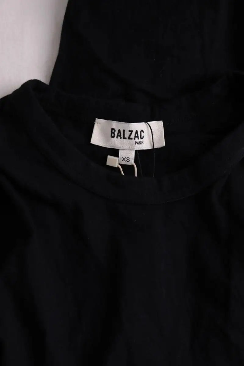 Robe Balzac robe Floréalie Noir en Coton