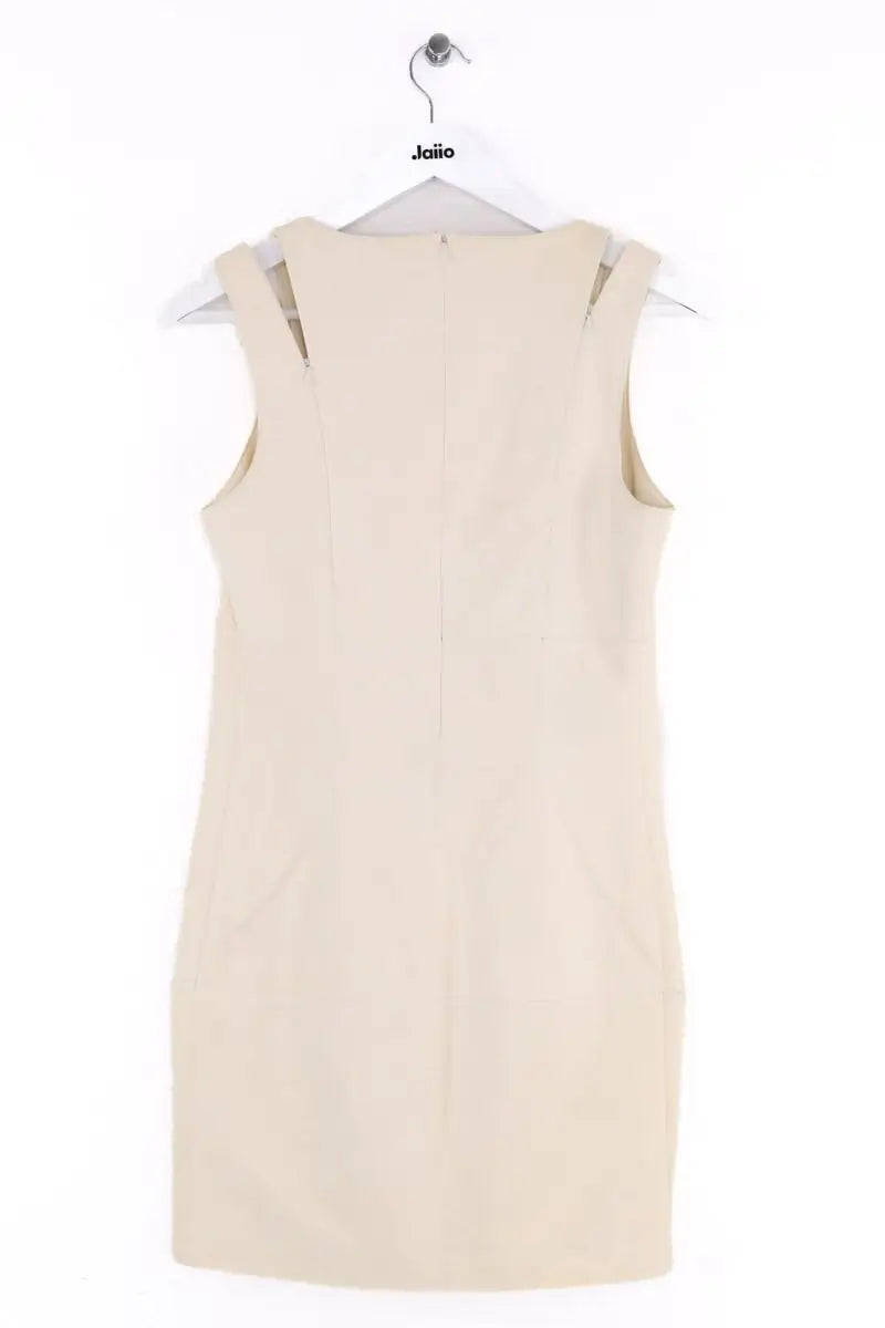 Robe Barbara Bui Beige en Cuir