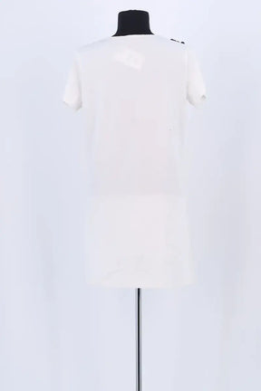 Robe Barbara Bui Blanc en Coton