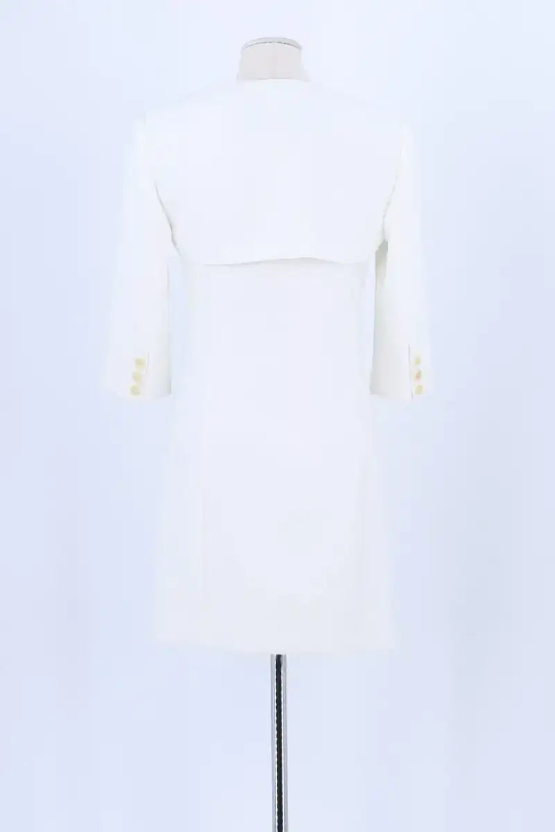 Robe Barbara Bui Blanc en Synthétique