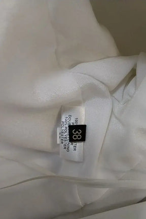 Robe Barbara Bui Blanc en Synthétique
