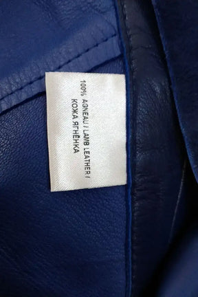 Robe Barbara Bui Bleu en Daim