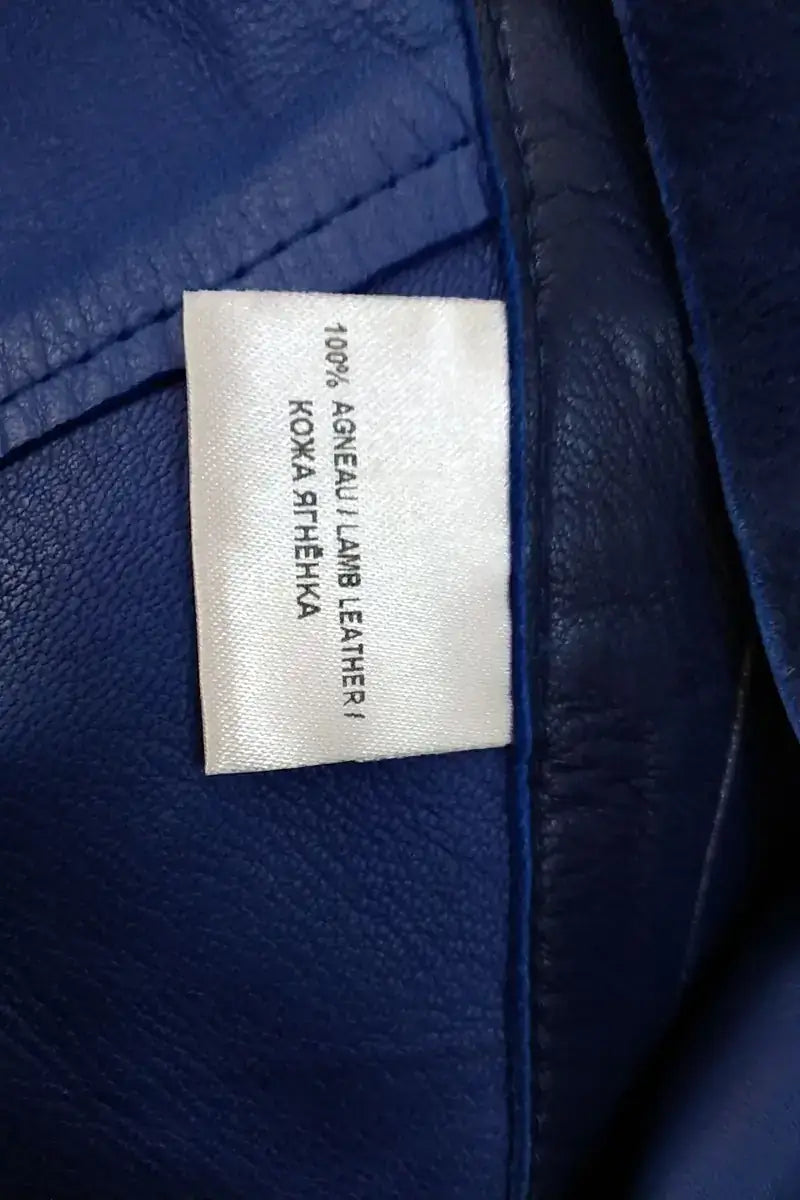 Robe Barbara Bui Bleu en Daim