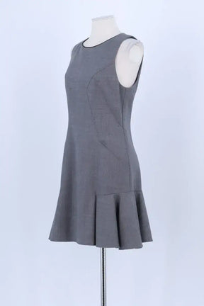 Robe Barbara Bui Gris en Laine