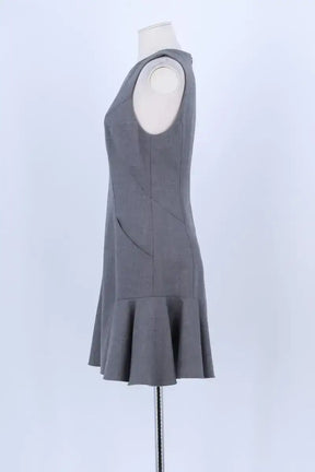 Robe Barbara Bui Gris en Laine