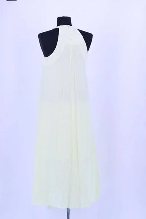 Robe Barbara Bui Jaune en Soie