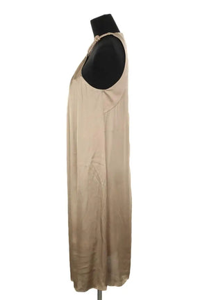 Robe Barbara Bui Kaki en Viscose