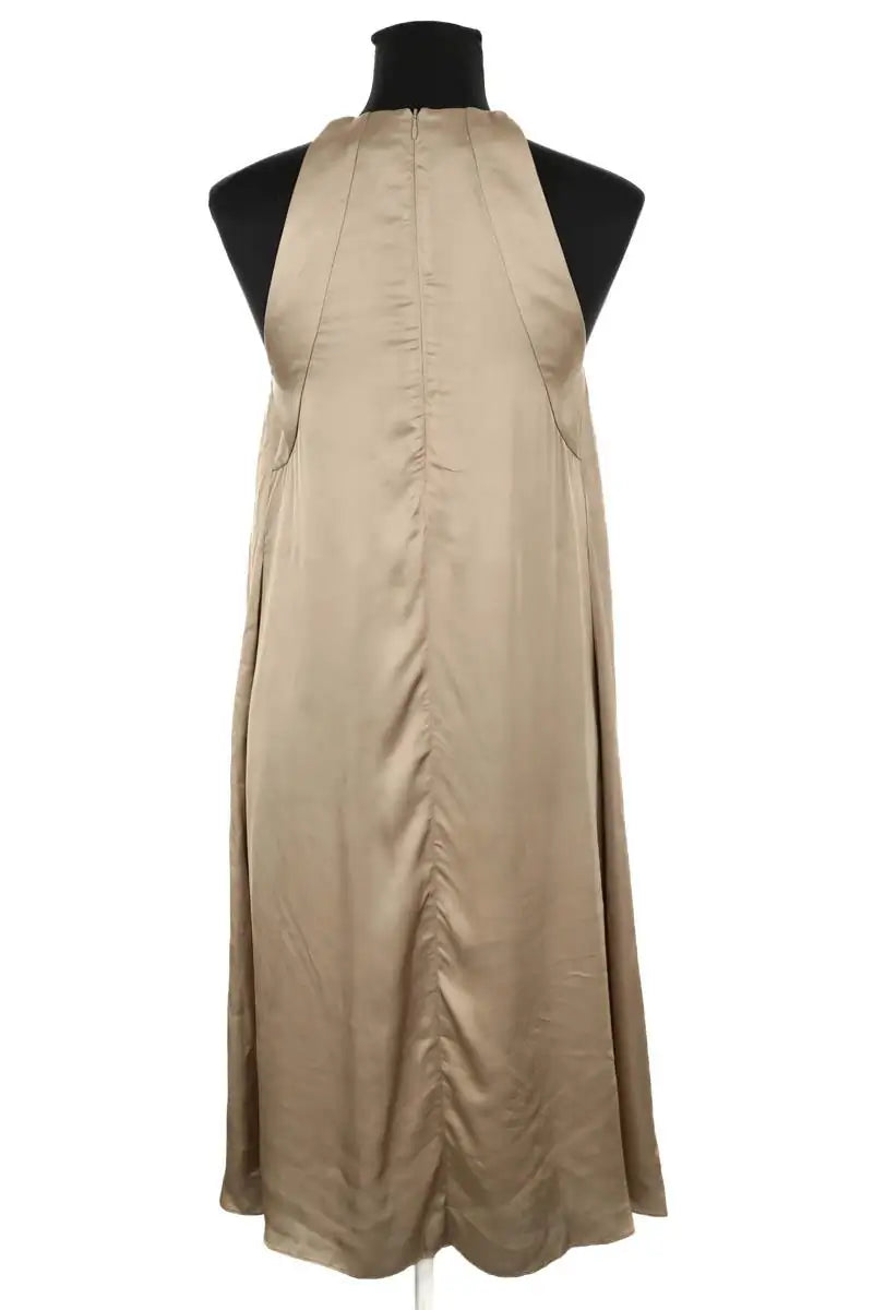 Robe Barbara Bui Kaki en Viscose