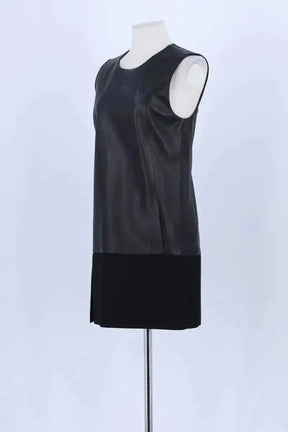 Robe Barbara Bui Noir en Cuir