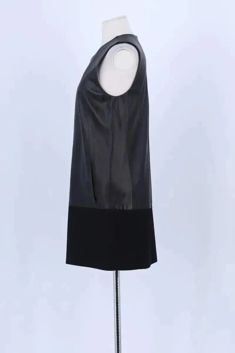 Robe Barbara Bui Noir en Cuir