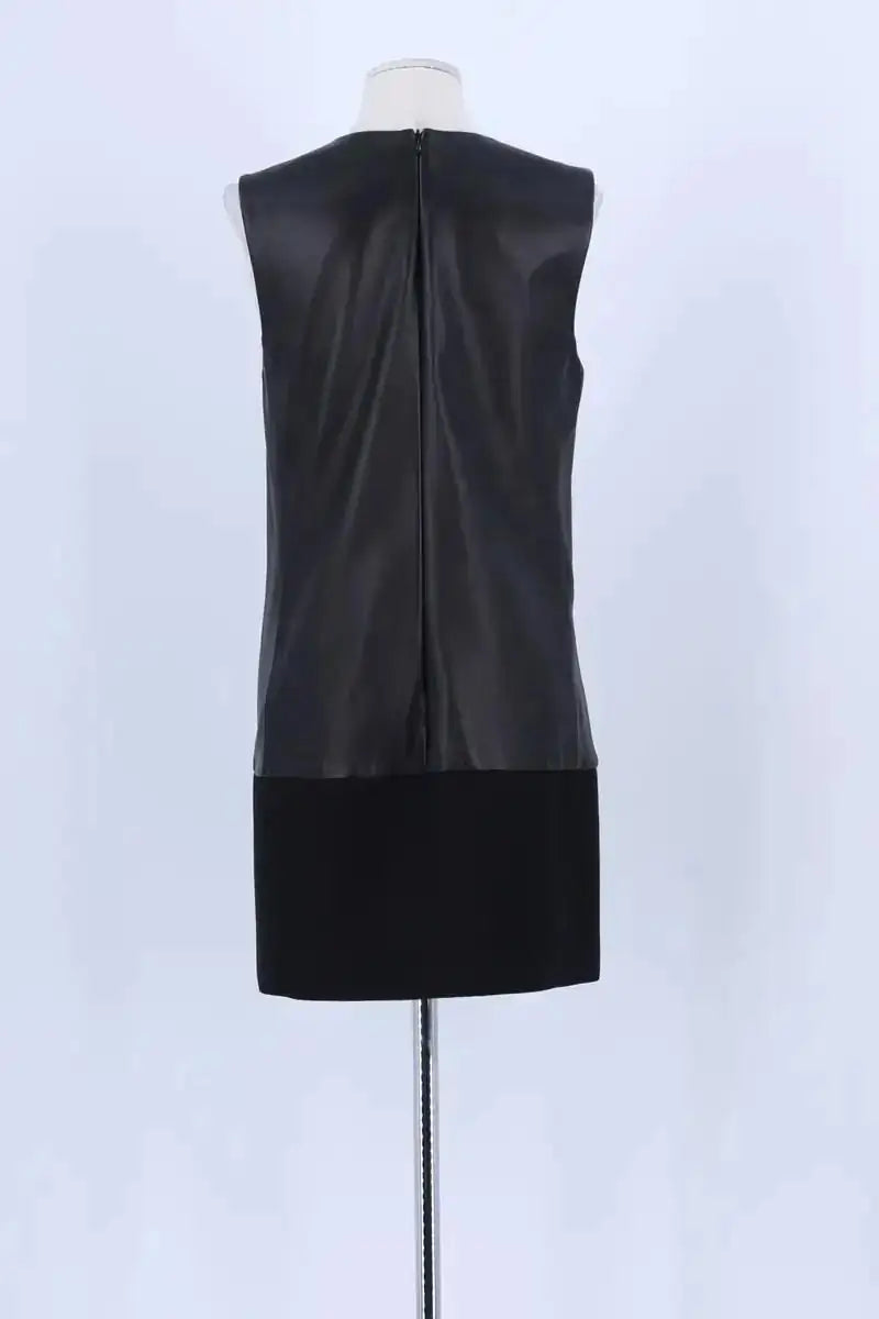 Robe Barbara Bui Noir en Cuir