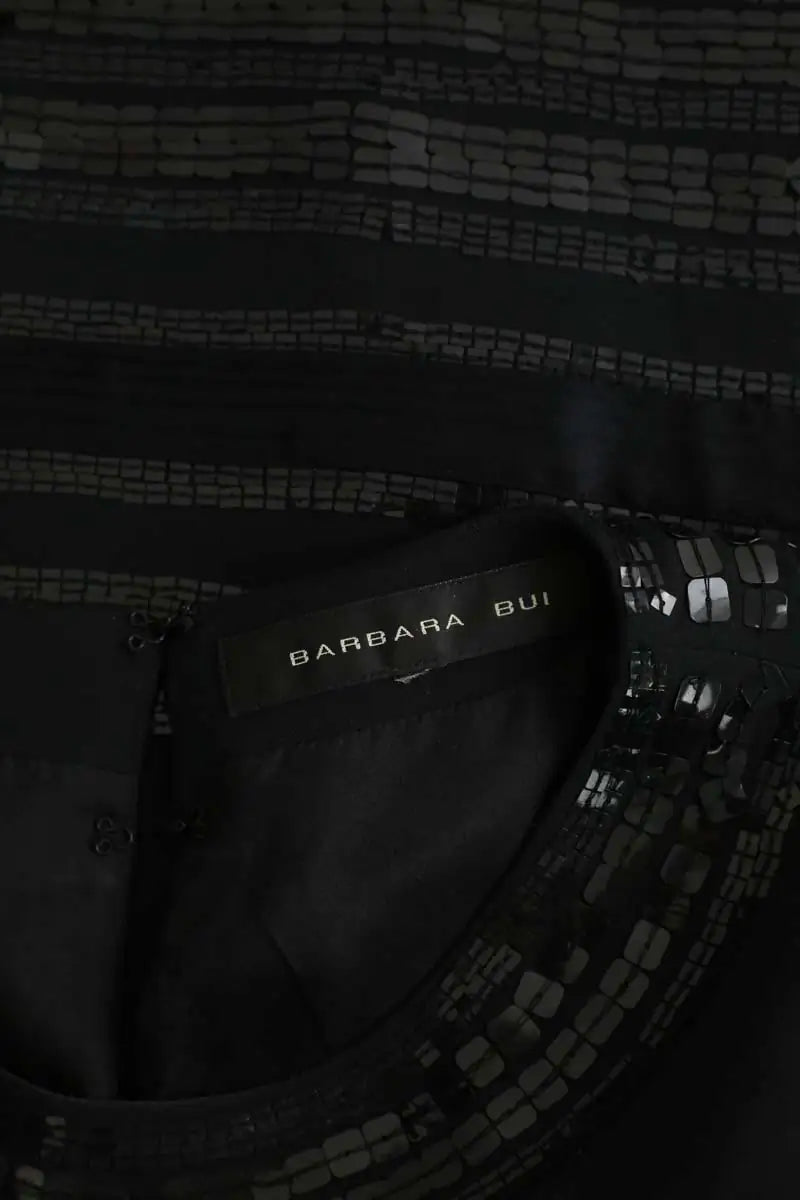 Robe Barbara Bui Noir en Soie