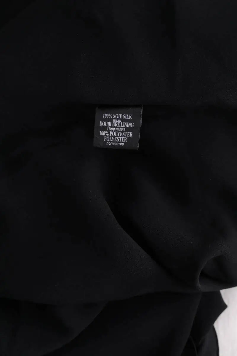 Robe Barbara Bui Noir en Soie