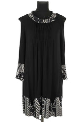 Robe Barbara Bui Noir en Synthétique, taille L - Seconde Main