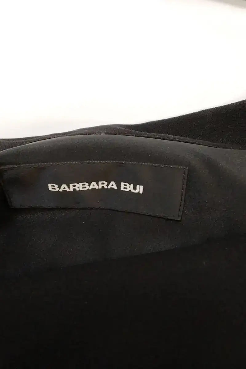Robe Barbara Bui Noir en Synthétique