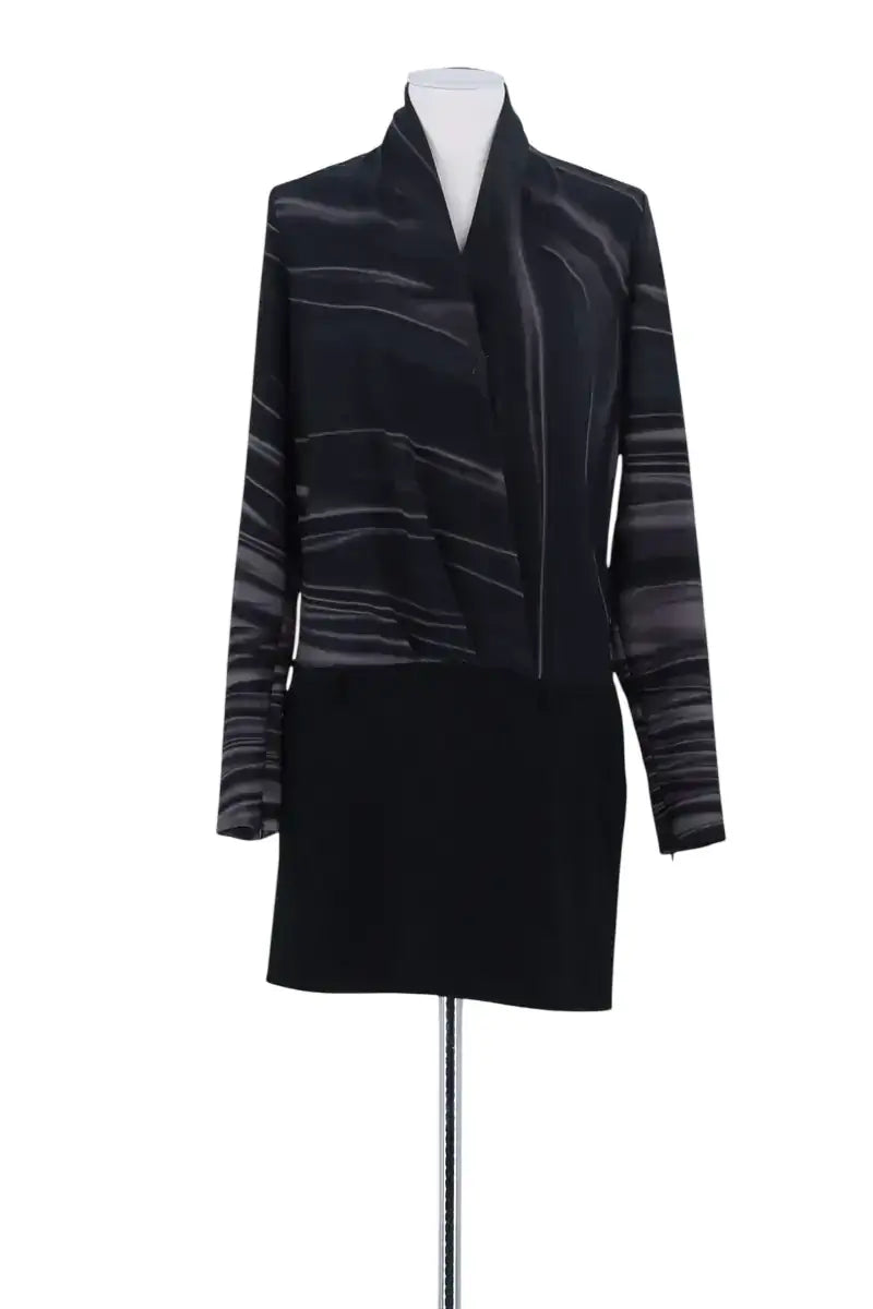 Robe Barbara Bui Noir en Synthétique, taille M - Seconde Main