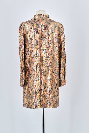 Robe Bash Argent en Viscose