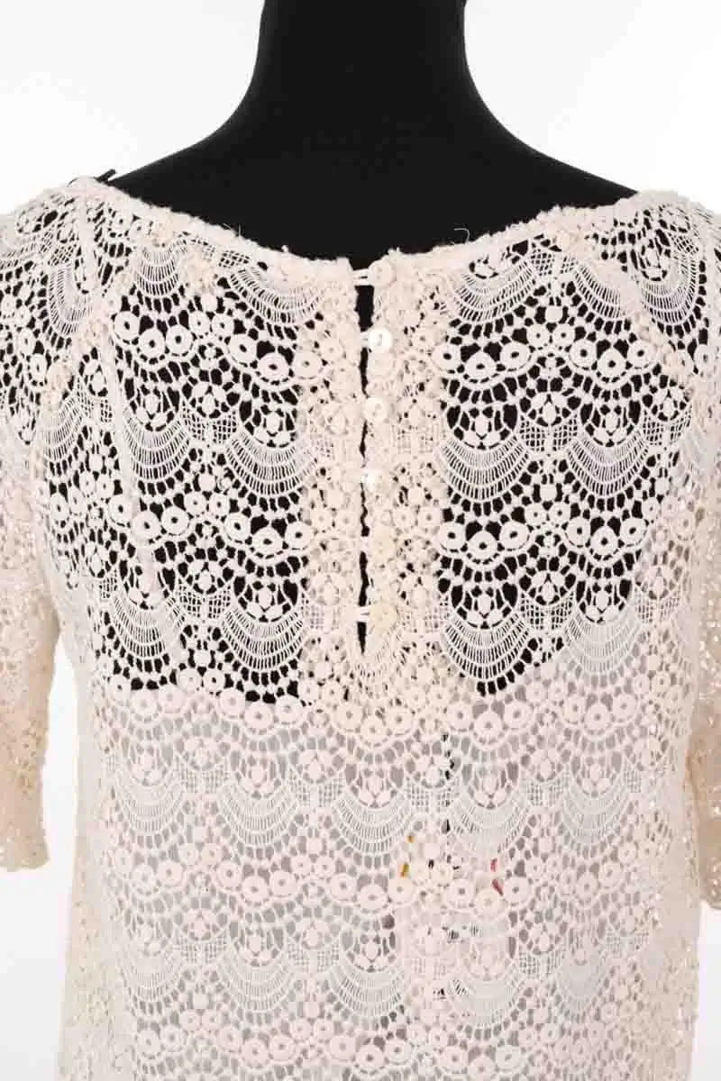Robe Ba&Sh Beige en Coton