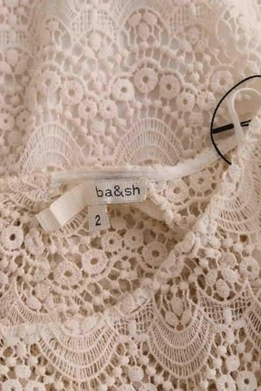 Robe Ba&Sh Beige en Coton