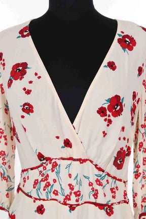 Robe Ba&Sh Beige en Coton