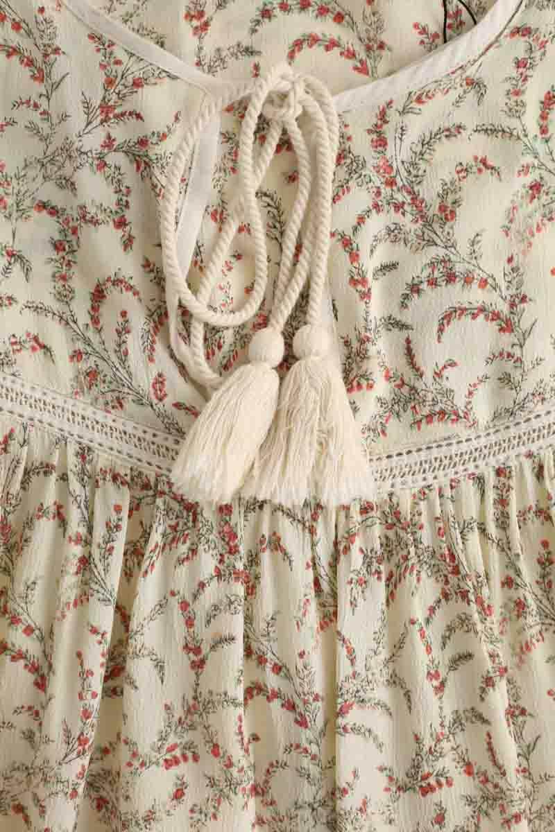 Robe Bash Beige en Synthétique