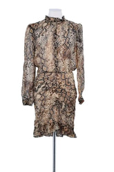 Robe Ba&Sh Beige en Synthétique, taille S - Seconde Main