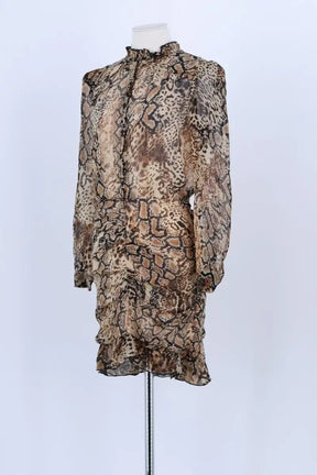 Robe Ba&Sh Beige en Synthétique