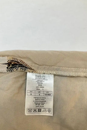 Robe Ba&Sh Beige en Synthétique