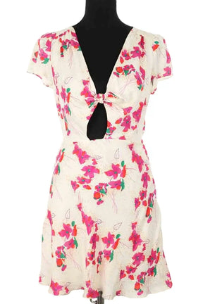 Robe Ba&Sh Beige en Viscose, taille S - Seconde Main
