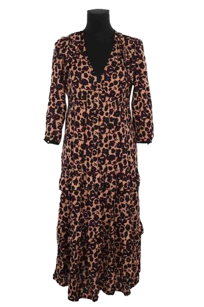 Robe Ba&Sh Beige en Viscose, taille XS - Seconde Main