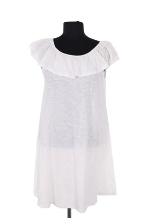 Robe Ba&Sh Blanc en Coton, taille S - Seconde Main