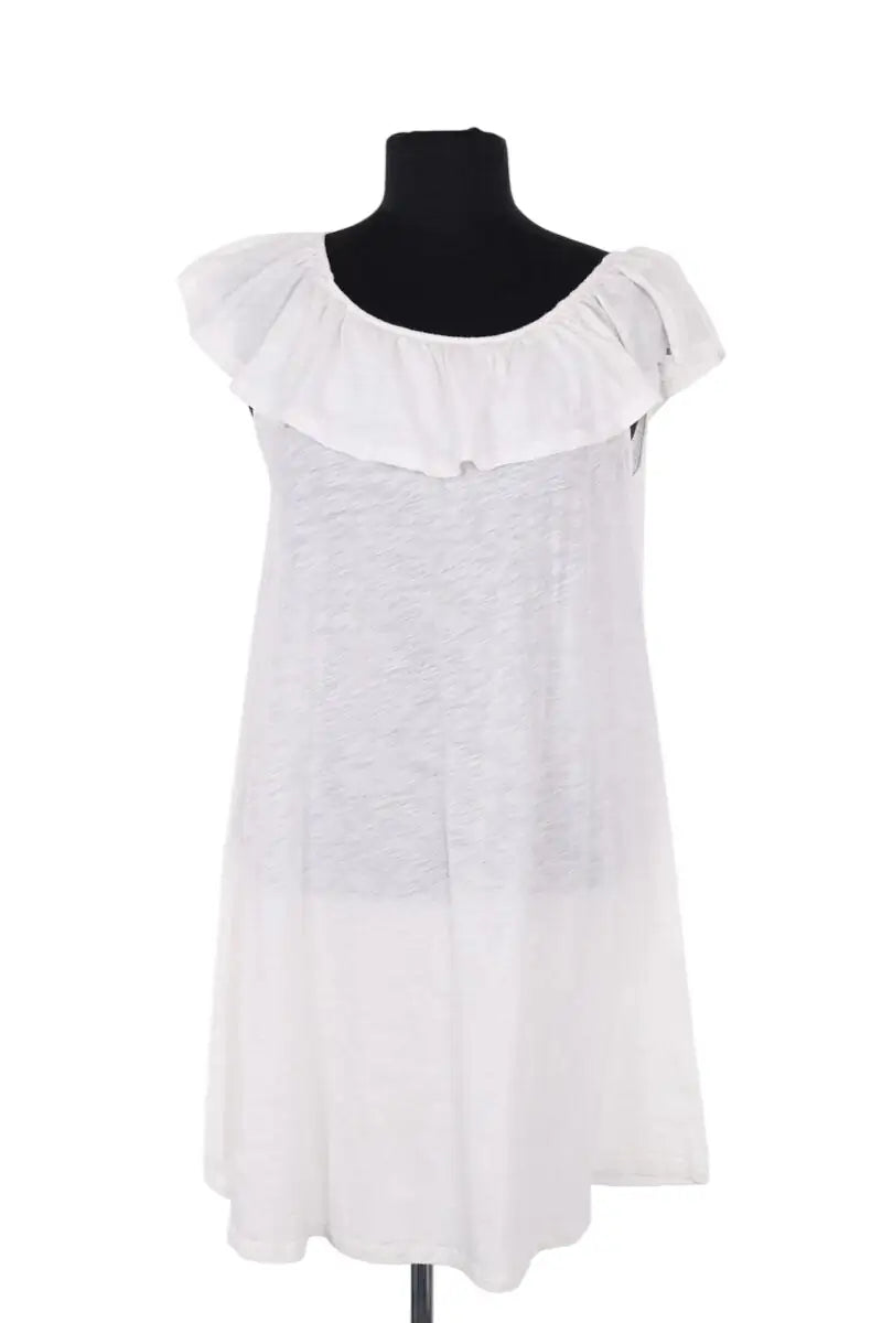Robe Ba&Sh Blanc en Coton, taille S - Seconde Main